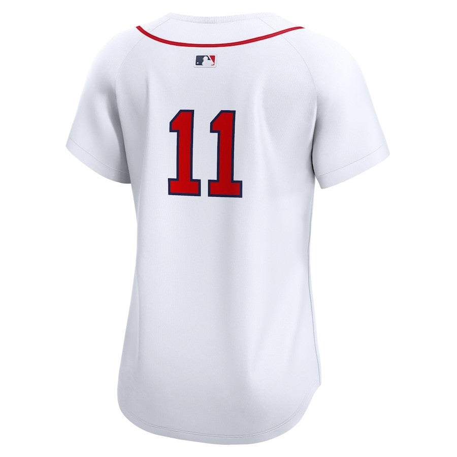 Rafael Devers 11 Boston Red Sox Women's Home Limited Player Jersey - White