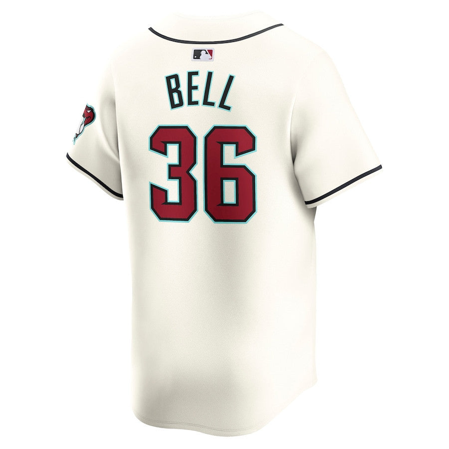 Josh Bell 32 Arizona Diamondbacks Home Limited Player Men Jersey - White