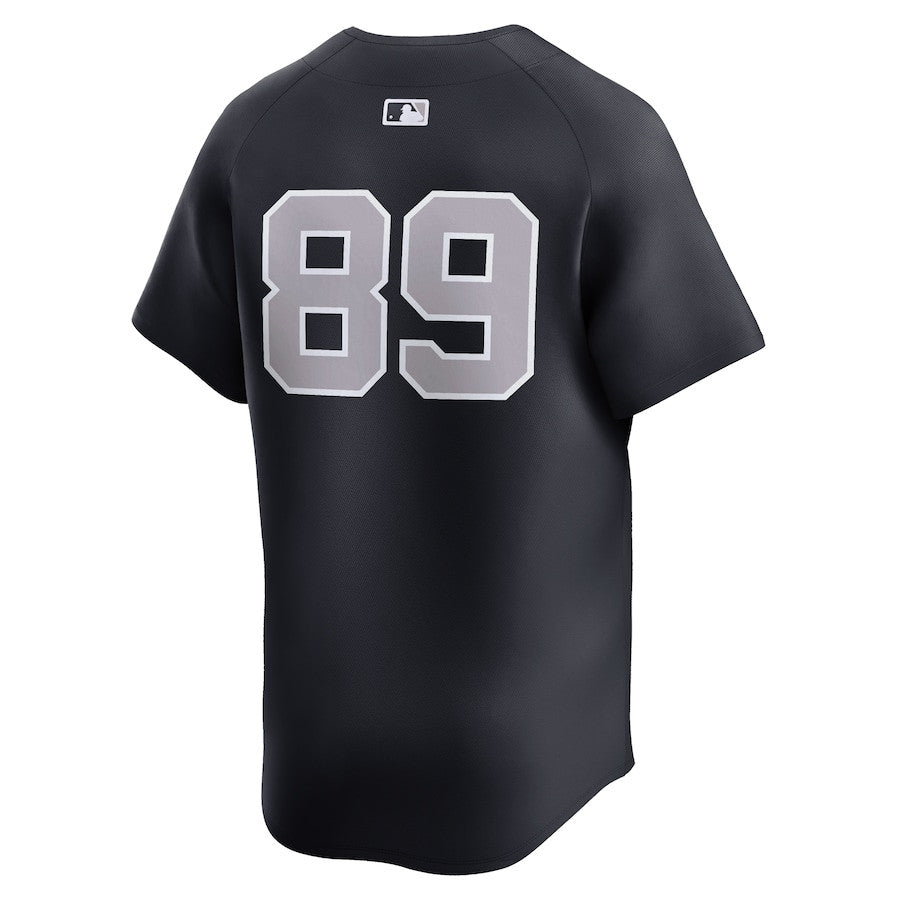 Jasson Domínguez 89 New York Yankees Alternate Limited Player Men Jersey - Navy