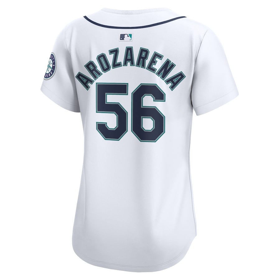 Randy Arozarena 56 Seattle Mariners Home Limited Player Women Jersey - White