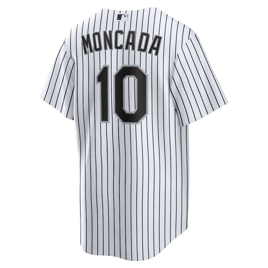 Yoan Moncada 10 Chicago White Sox Home Limited Player Men Jersey - White