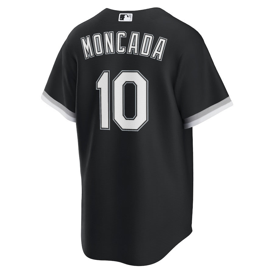 Yoan Moncada 10 Chicago White Sox Alternate Player Men Jersey - Black