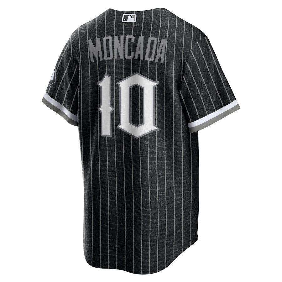 Yoan Moncada 10 Chicago White Sox City Connect Player Men Jersey - Black