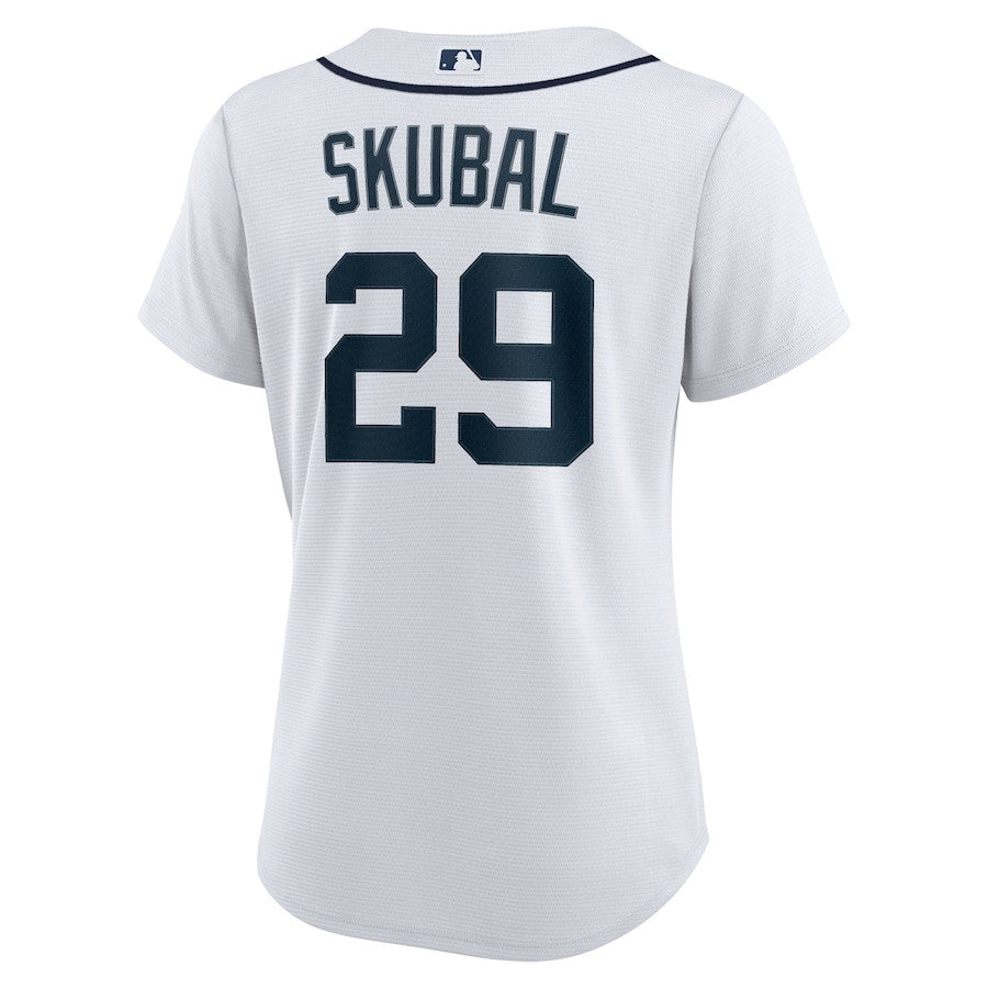 Tarik Skubal 29 Detroit Tigers Home Women's Player Jersey - White