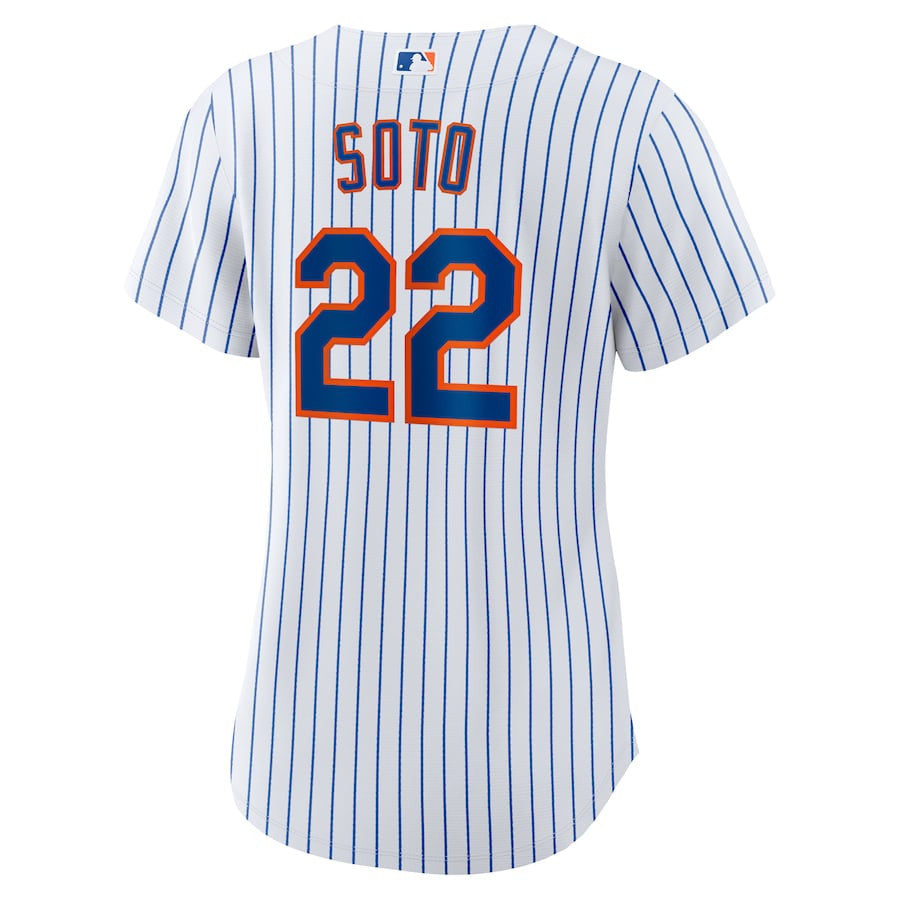 Juan Soto 22 New York Mets Women's Home Player Jersey - White