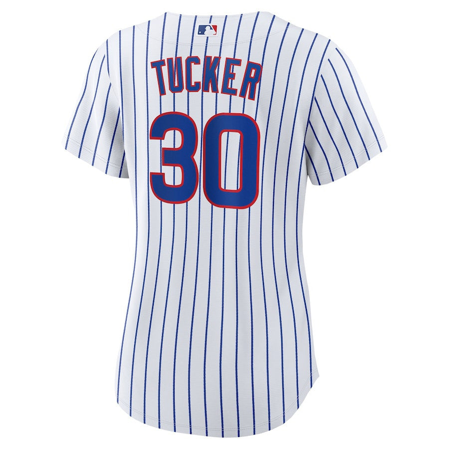 Kyle Tucker 30 Chicago Cubs Women's Home Player Jersey - White