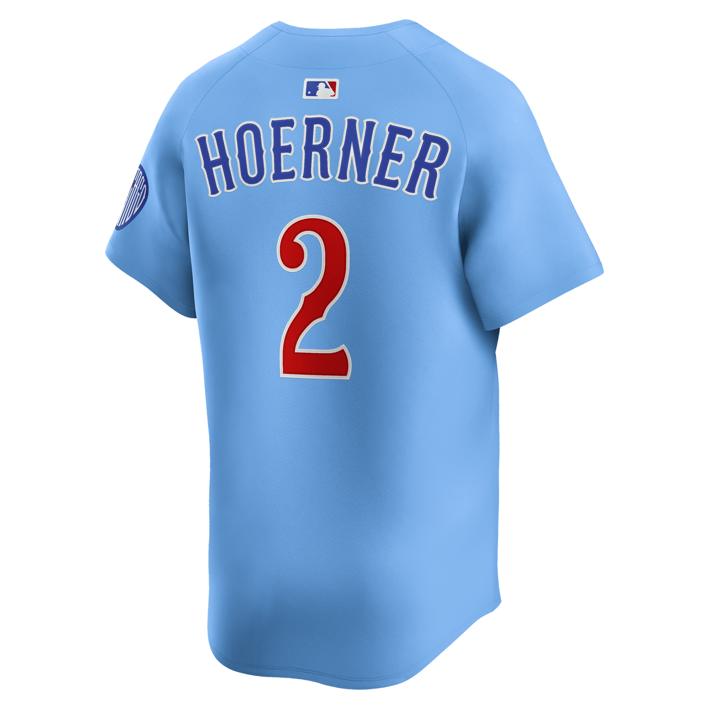 Nico Hoerner 2 Chicago Cubs Limited Alternate 2 Men Jersey - Baby Blue