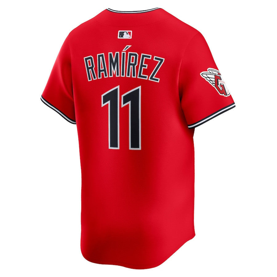 Jose Ramirez 11 Cleveland Guardians Alternate Limited Men Jersey - Red