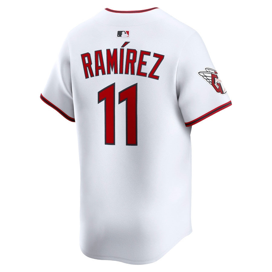 Jose Ramirez 11 Cleveland Guardians Home Limited Men Jersey - White