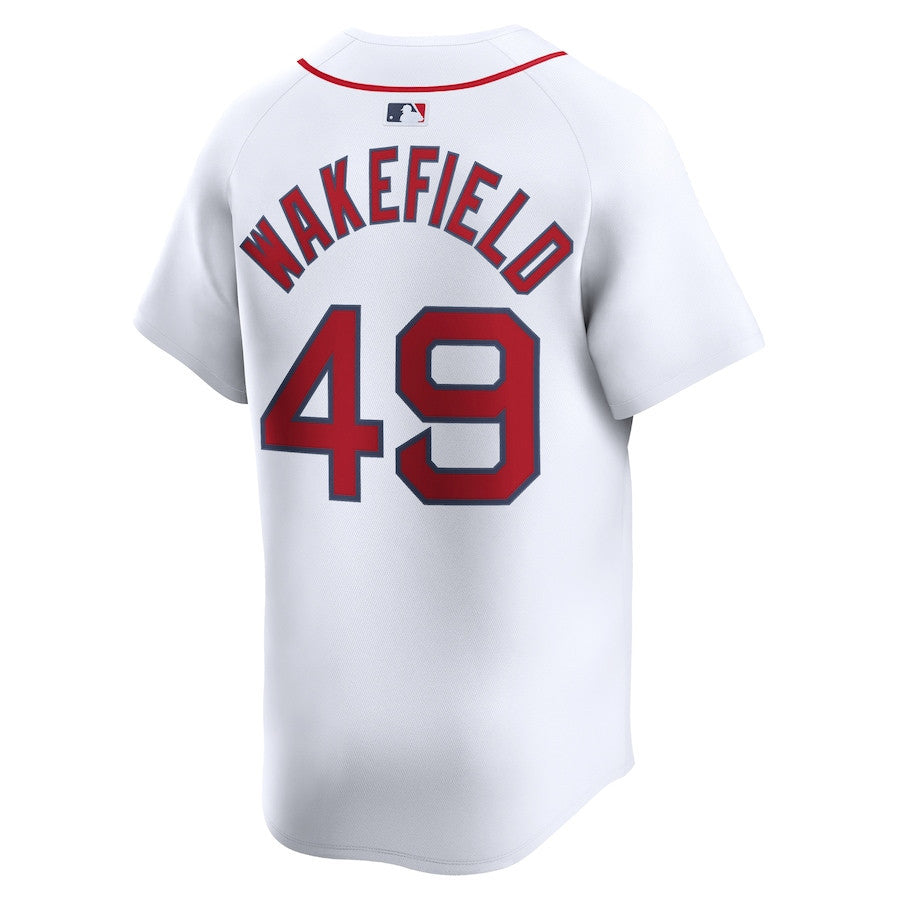 Tim Wakefield 49 Boston Red Sox Home Limited Player Men Jersey - White
