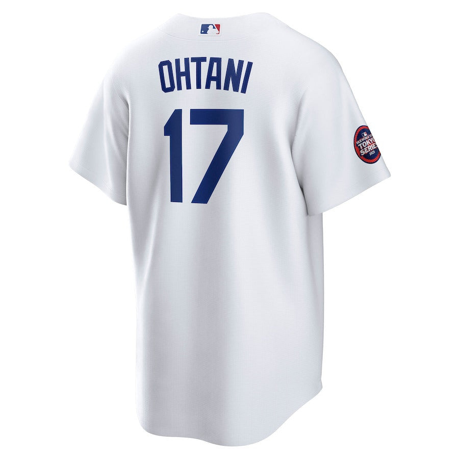 Shohei Ohtani 17 Los Angeles Dodgers 2025 MLB World Tour: Tokyo Series Home Player Men Jersey - White