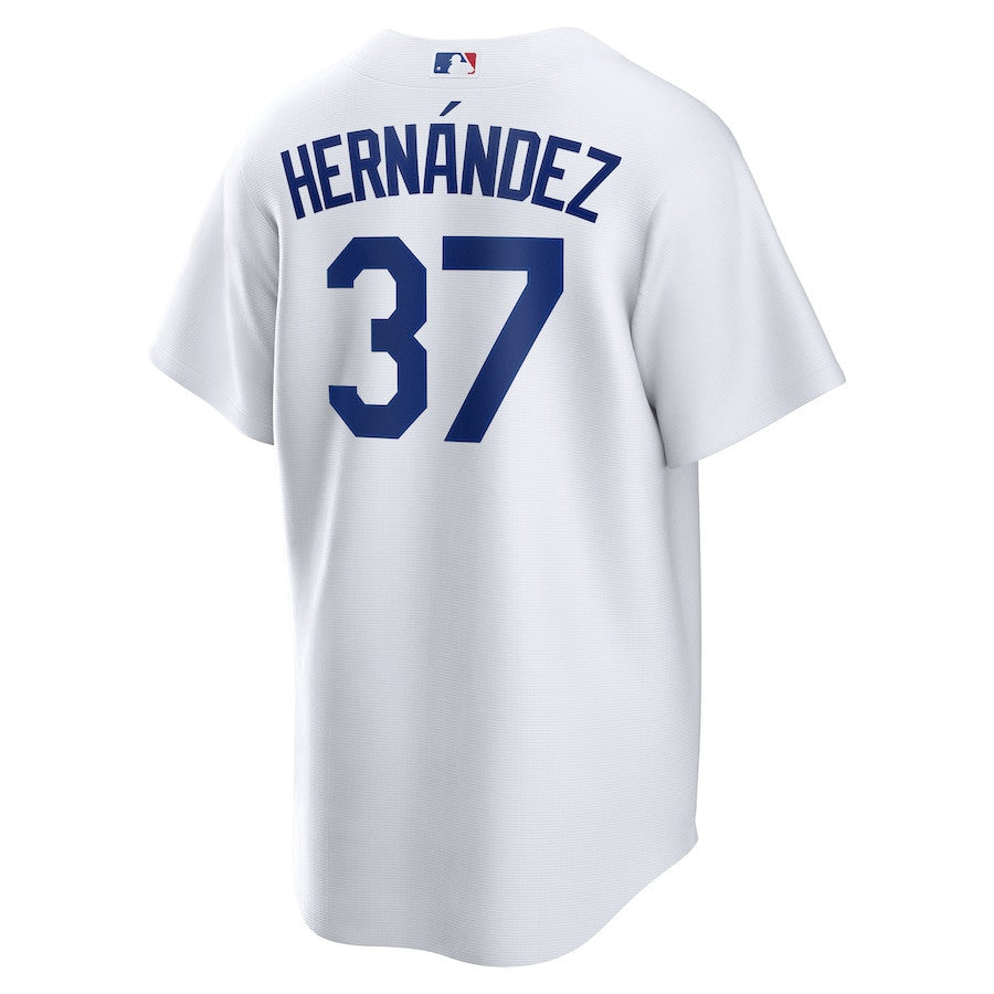 Teoscar Hernandez 37 Los Angeles Dodgers Home Men Jersey - White