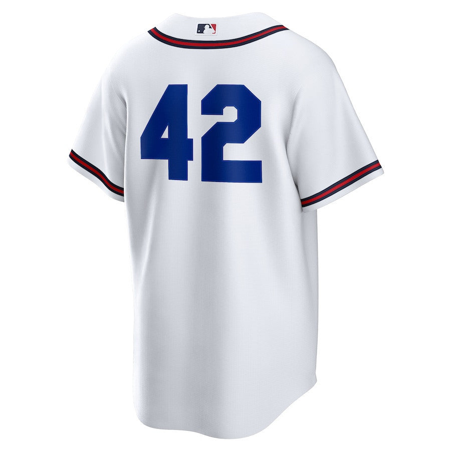 Atlanta Braves Home 2025 Jackie Robinson Day Men Jersey - White