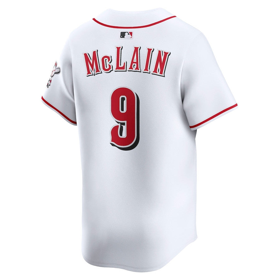Matt McLain 9 Cincinnati Reds Alternate Limited Player Men Jersey - White