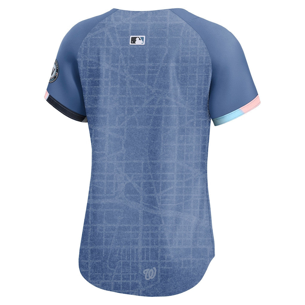Washington Nationals Women's 2025 City Connect Limited Jersey - Blue