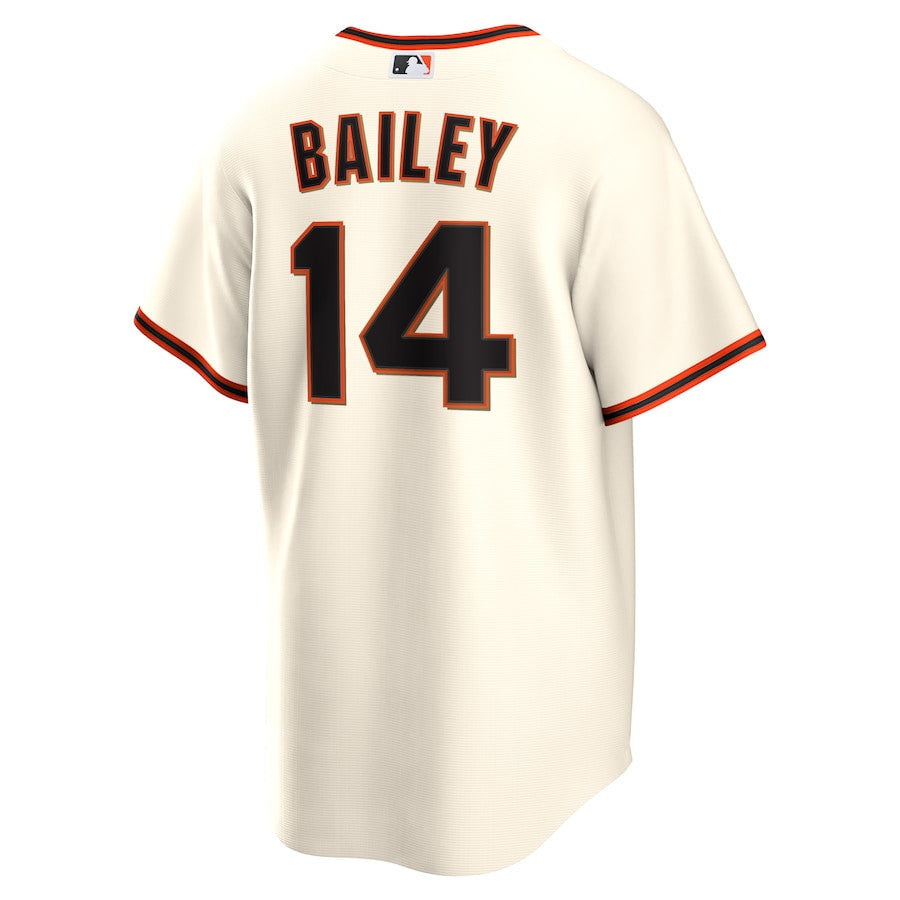 Patrick Bailey 14 San Francisco Giants Home Men Jersey - Cream