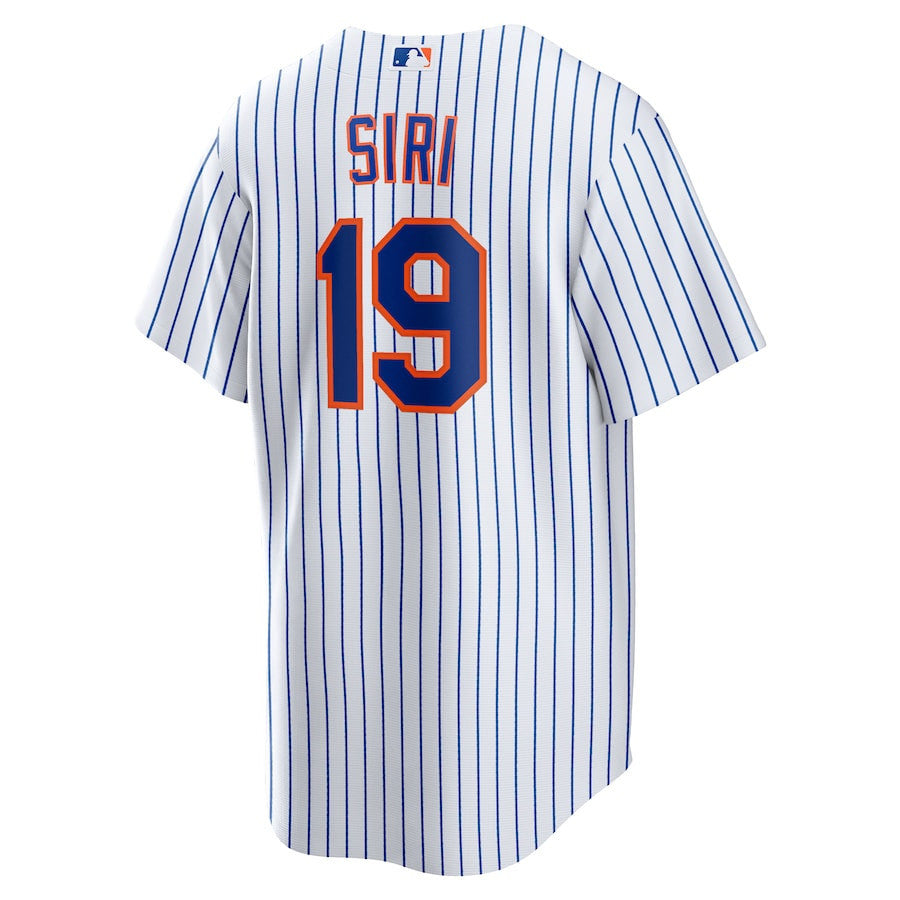 Jose Siri 19 New York Mets Home Men Jersey - White