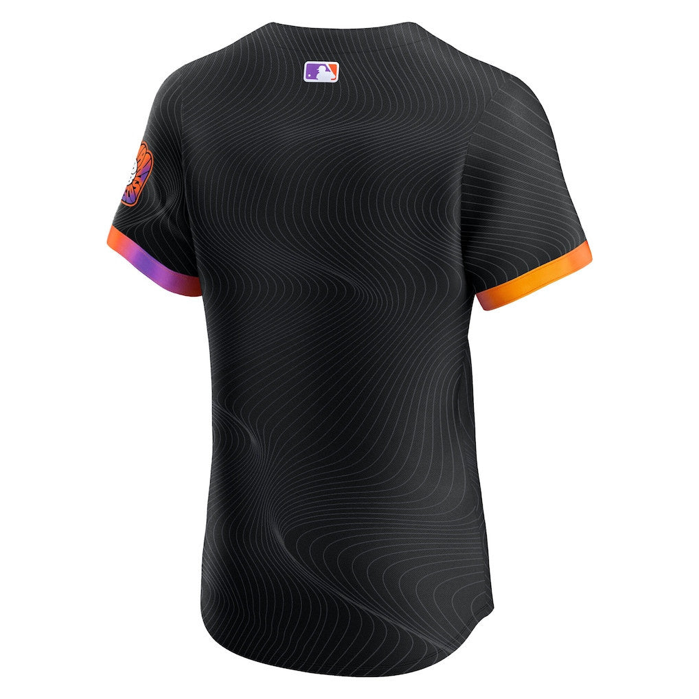 San Francisco Giants 2025 City Connect Elite Men Jersey - Anthracite