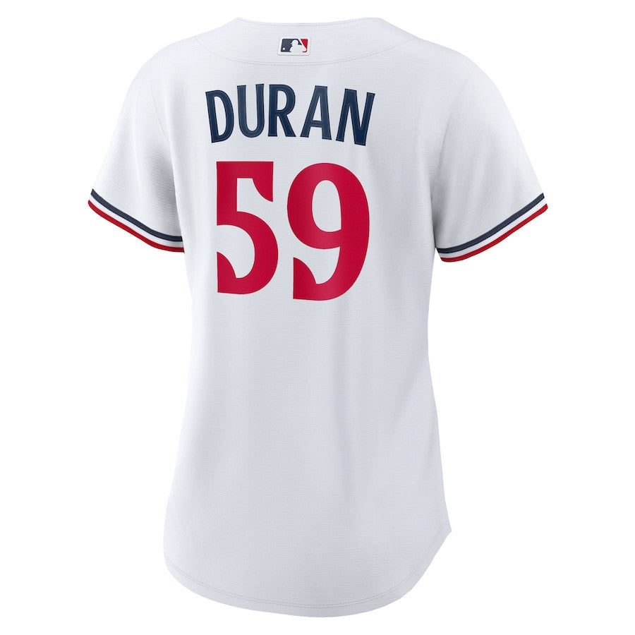 Jhoan Duran 59 Minnesota Twins Women's Home Jersey - White