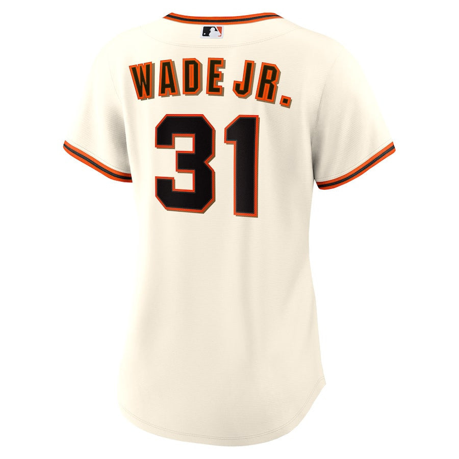 LaMonte Wade Jr. 31 San Francisco Giants Women's Home Jersey - Cream