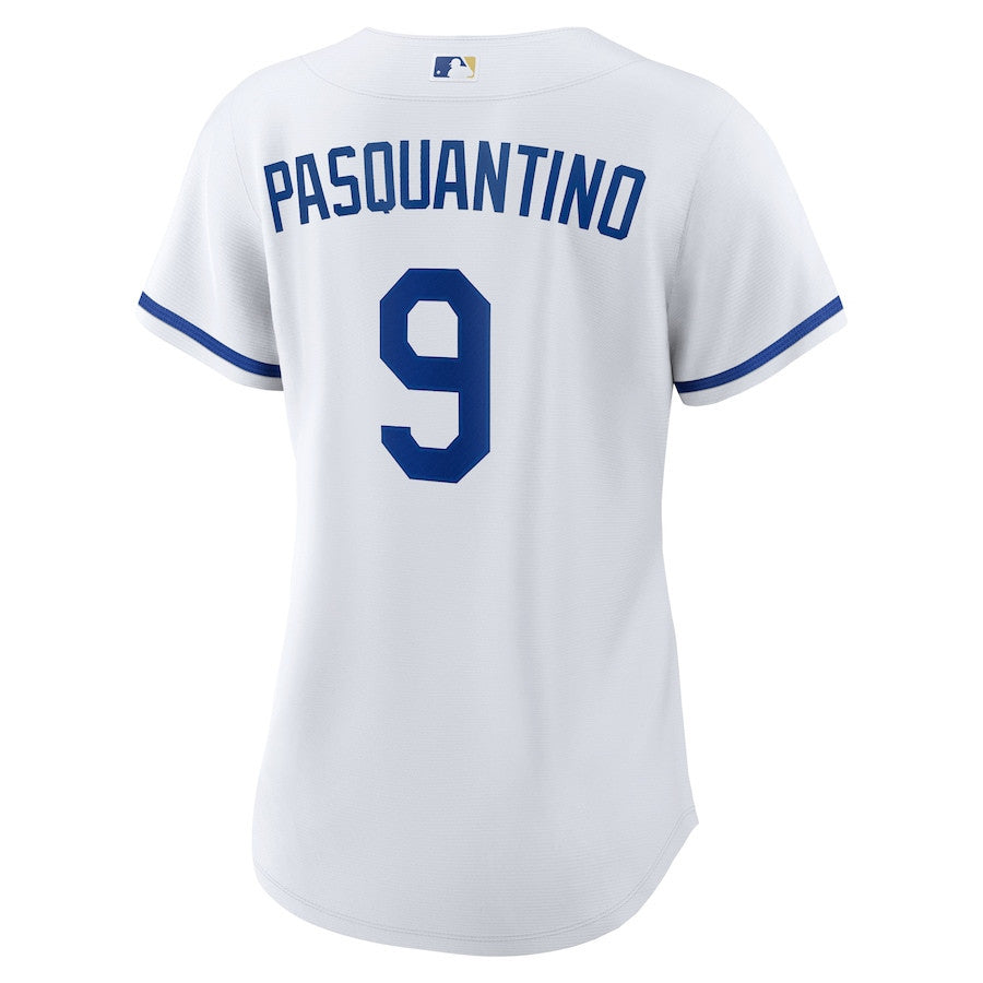 Vinnie Pasquantino 9 Kansas City Royals Women's Home Jersey - White