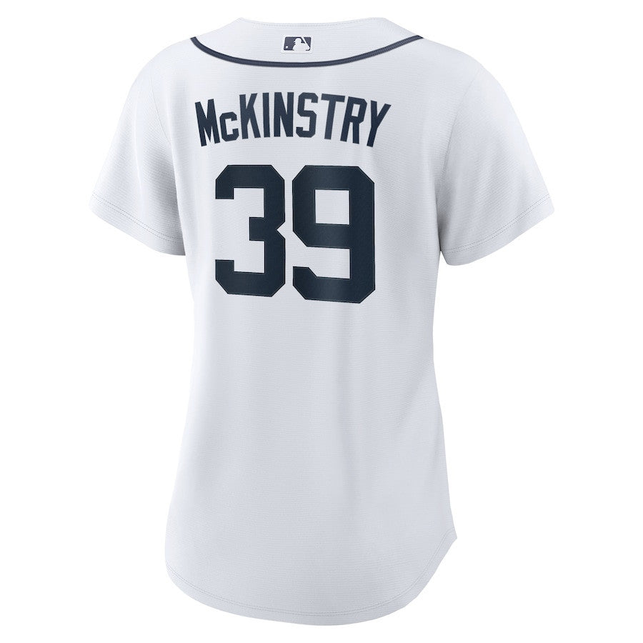 Zach McKinstry 39 Detroit Tigers Women's Home Jersey - White