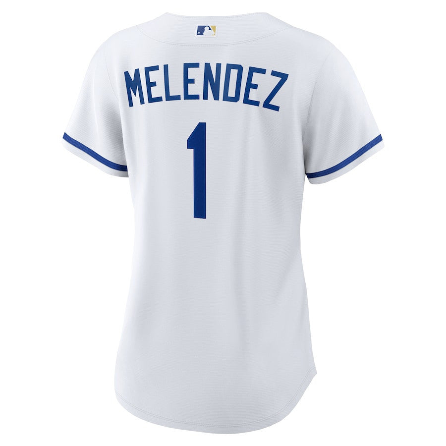 MJ Melendez 1 Kansas City Royals Women's Home Jersey - White