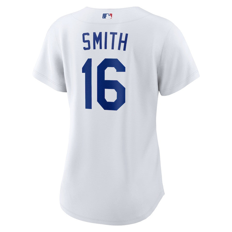 Will Smith 16 Los Angeles Dodgers Women's Home Jersey - White