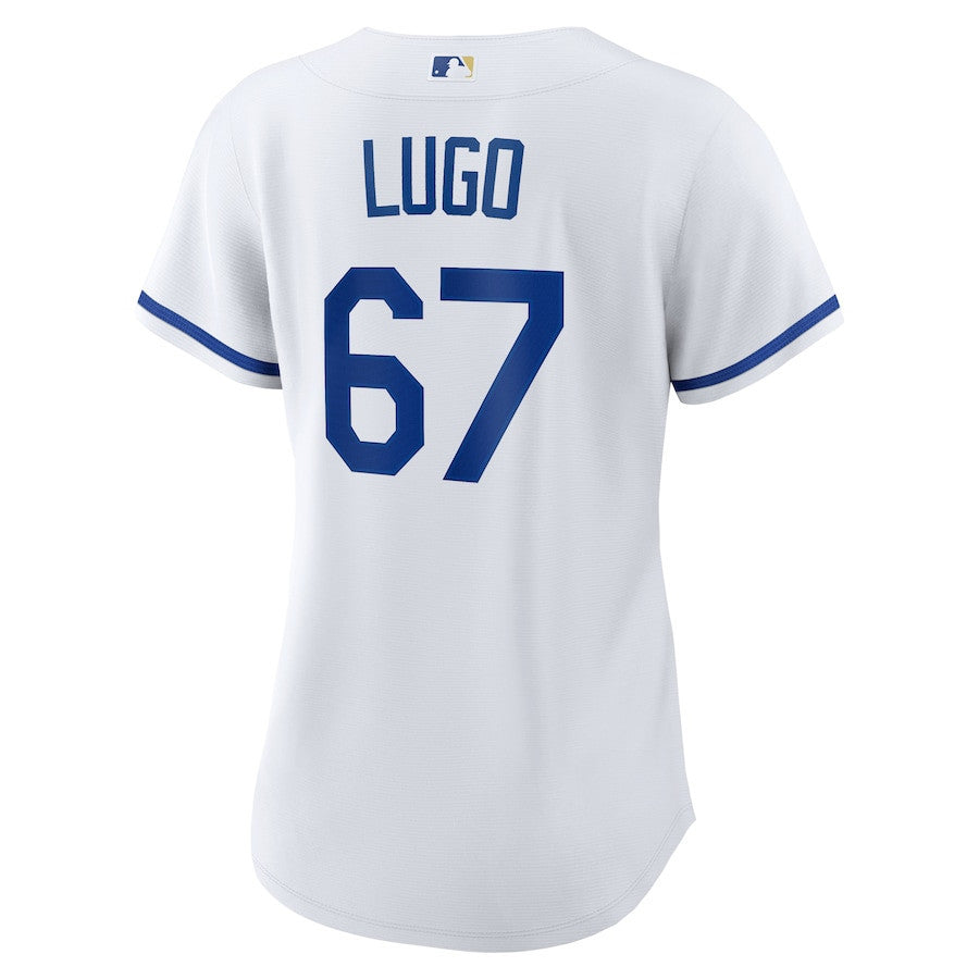 Seth Lugo 67 Kansas City Royals Women's Home Jersey - White