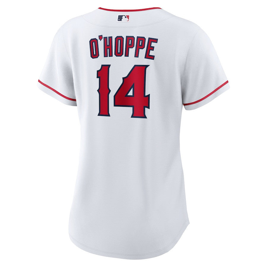 Logan O'Hoppe 14 Los Angeles Angels Women's Home Jersey - White