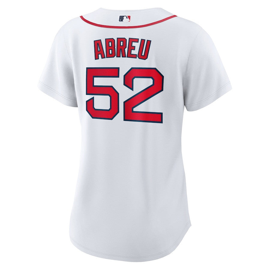 Wilyer Abreu 52 Boston Red Sox Women's Home Jersey - White