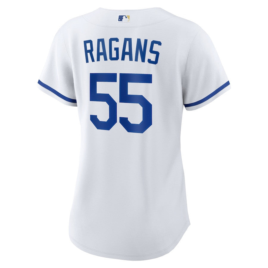 Cole Ragans 55 Kansas City Royals Women's Home Jersey - White