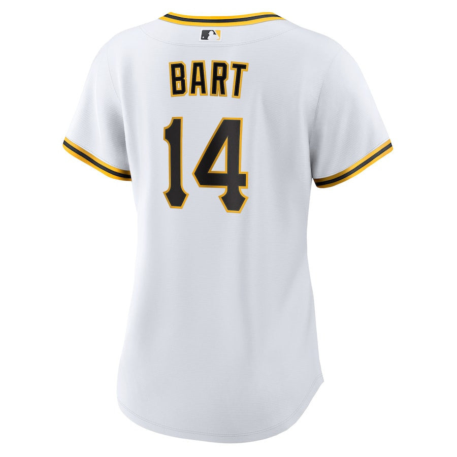 Joey Bart 14 Pittsburgh Pirates Women's Home Jersey - White