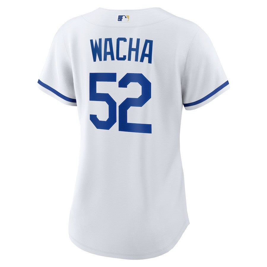 Michael Wacha 52 Kansas City Royals Women's Home Jersey - White