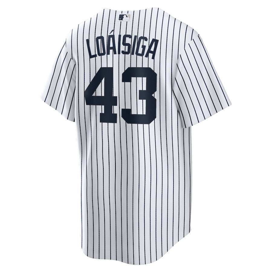 Jonathan Loáisiga 43 New York Yankees Home Men Jersey - White