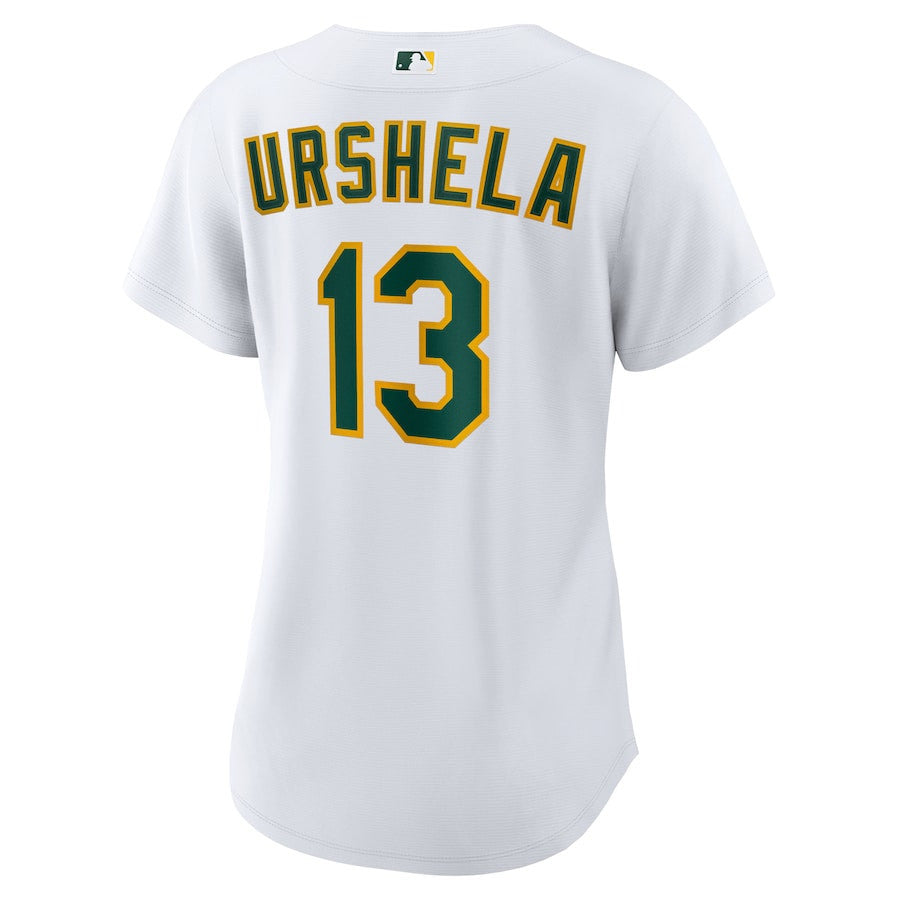 Gio Urshela 13 Athletics Home Women Jersey - White