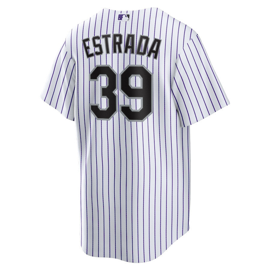 Thairo Estrada 39 Colorado Rockies Home Men Jersey - White
