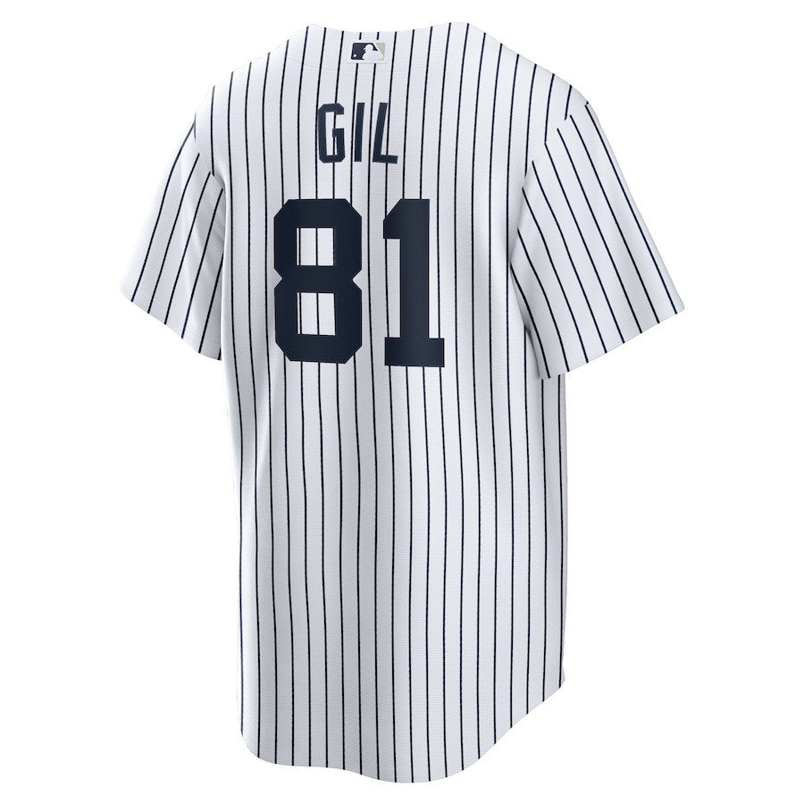 Luis Gil 81 New York Yankees Home Men Jersey - White
