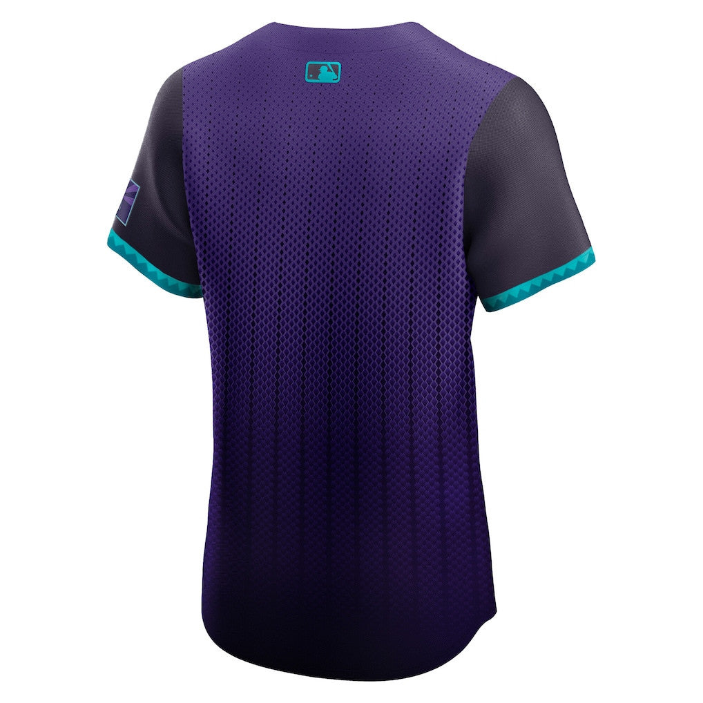 Arizona Diamondbacks 2025 City Connect Elite Men Jersey - Purple