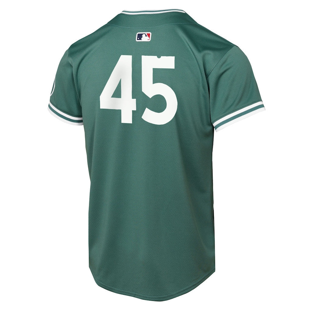 Pedro Martinez 45 Boston Red Sox 2025 City Connect Limited Retired YOUTH Jersey - Green