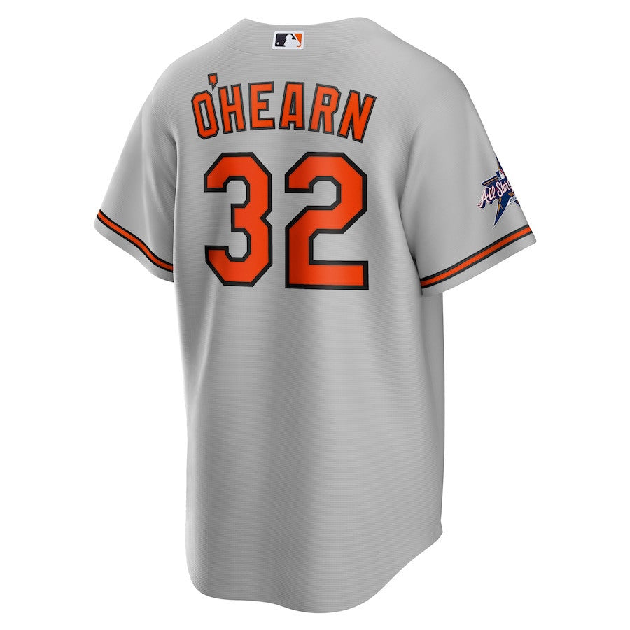 Ryan O'Hearn 32 Baltimore Orioles 2025 MLB All-Star Game Road Men Jersey - Gray