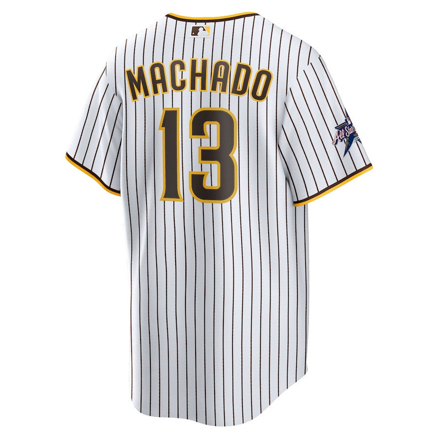 Manny Machado 13 San Diego Padres 2025 MLB All-Star Game Home Men Jersey - White
