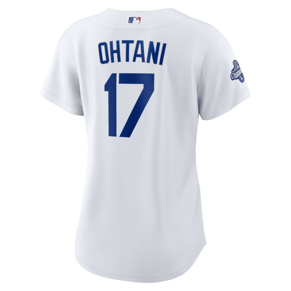 Shohei Ohtani 17 Los Angeles Dodgers Women's 2025 World Series Champions Home Jersey - White