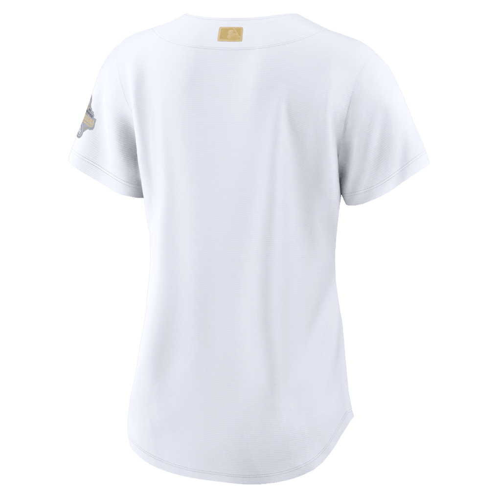 Los Angeles Dodgers Women's 2026 Gold Collection Stadium Jersey - White