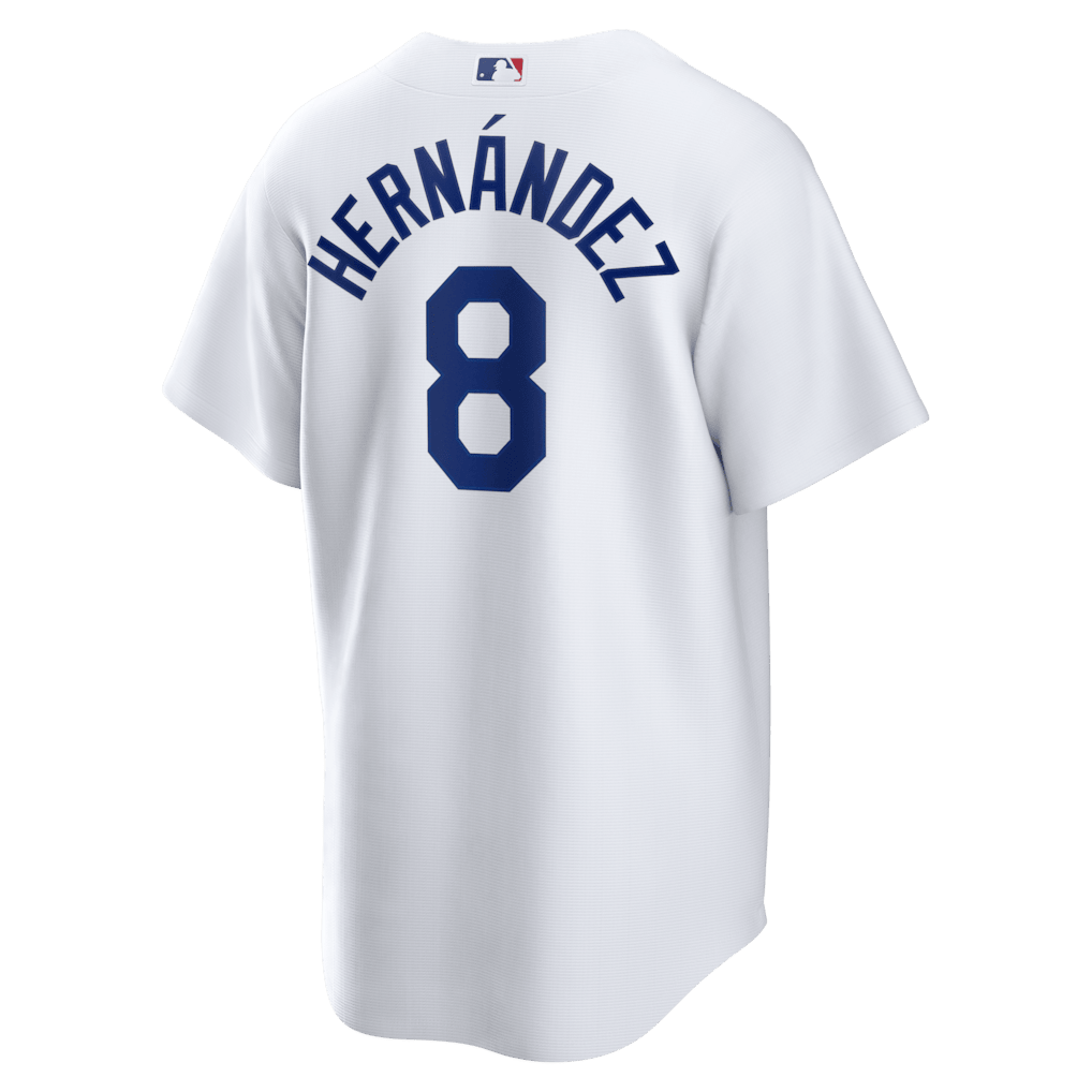 Enrique Hernández 8 Los Angeles Dodgers 2026 Home Men Jersey - White