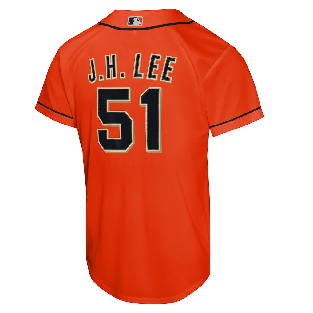 Jung Hoo Lee 51 San Francisco Giants Alternate YOUTH Jersey - Orange