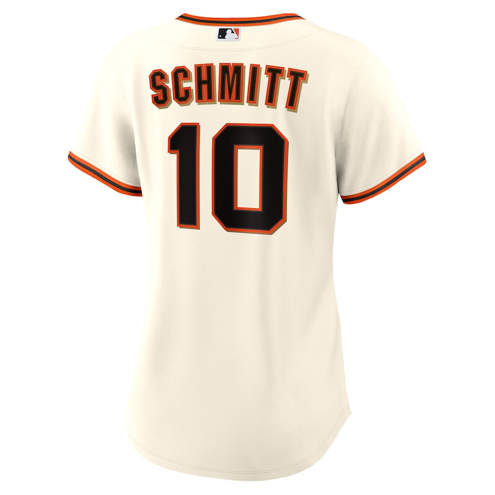 Casey Schmitt 10 San Francisco Giants Women's Home Jersey - Cream