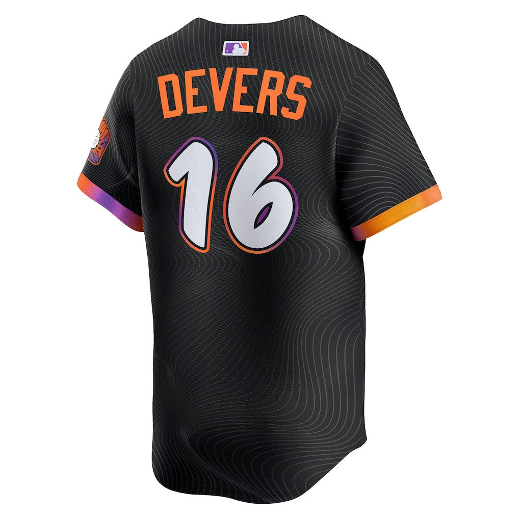 Rafael Devers 16 San Francisco Giants 2025 City Connect Limited Player Men Jersey - Black