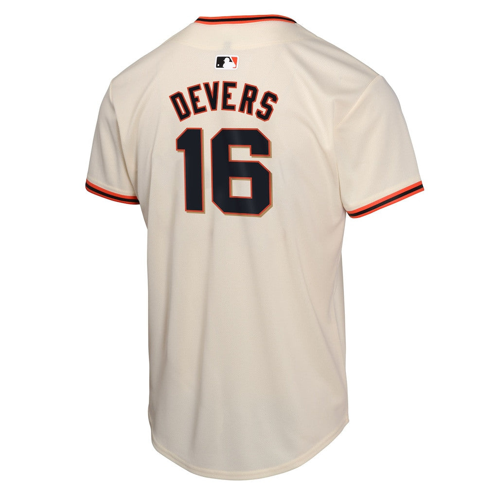 Rafael Devers 16 San Francisco Giants Home YOUTH Jersey - Cream