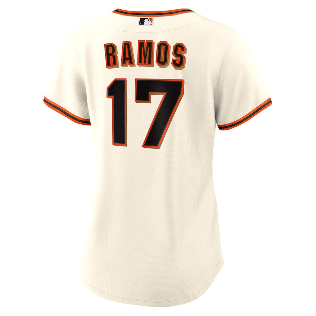 Heliot Ramos 17 San Francisco Giants Women's Home Jersey - White